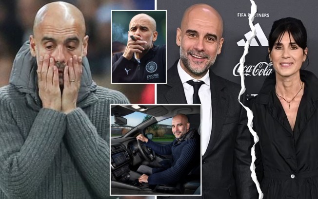 HLV PEP Guardiola sắp ly hôn vợ