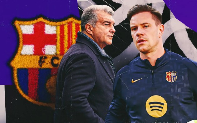 Barca mâu thuẫn lớn với Ter Stegen