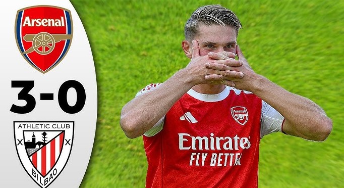 Gyokeres “thông nòng”, Arsenal đè bẹp Athletic Bilbao