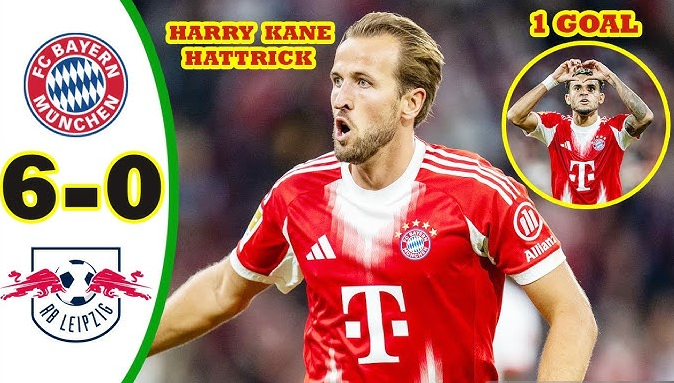 Bayern Munich hủy diệt RB Leipzig tại vòng mở màn Bundesliga