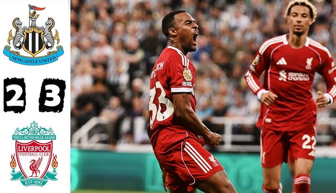 Newcastle United thua đau Liverpool ngay tại St James Park