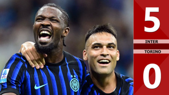 Inter Milan thắng đậm Torino