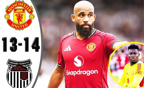 MU thua nhục nhã đội hạng 4 Grimsby Town tại League Cup