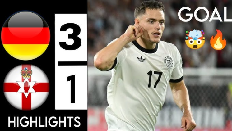 Đức đánh bại Bắc Ireland