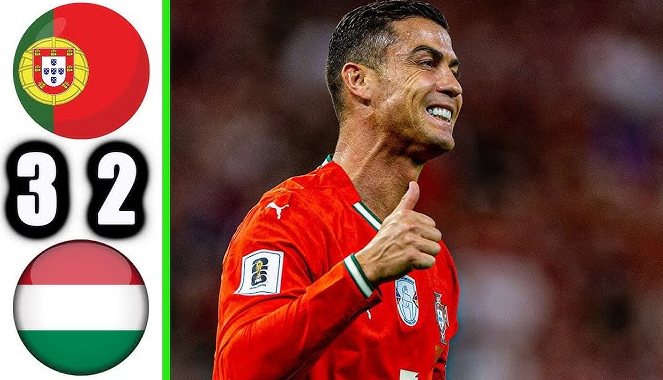 Ronaldo tỏa sáng, Bồ Đào Nha thắng Hungary tại VL World Cup 2026