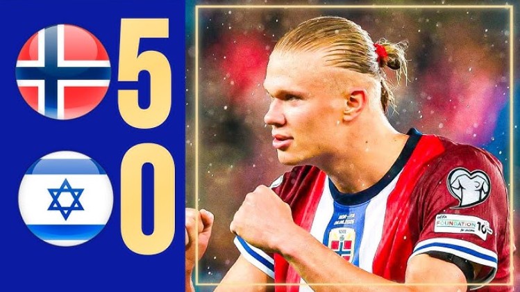 Haaland lập hattrick, Na Uy đã rất gần tấm vé World Cup 2026