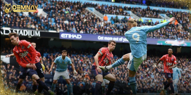 Haaland lập cú đúp, Man City đánh bại Everton