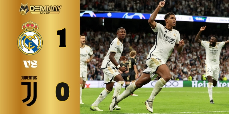 Real Madrid đánh bại Juventus tại Bernabeu