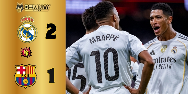 Real Madrid đánh bại Barcelona tại Bernabeu