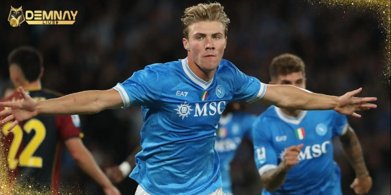 Napoli muốn mua đứt Hojlund ngay tháng 1