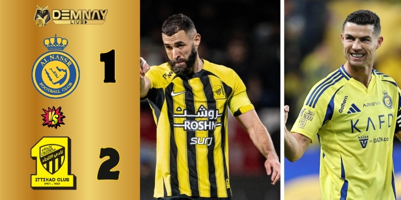 Al Ittihad loại Al Nassr của Ronaldo khỏi King’s Cup