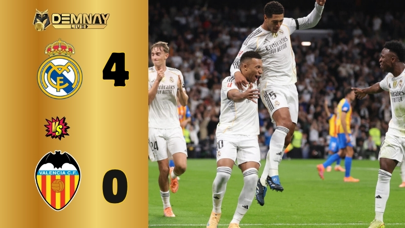 Real Madrid độc chiếm TOP 1 La Liga