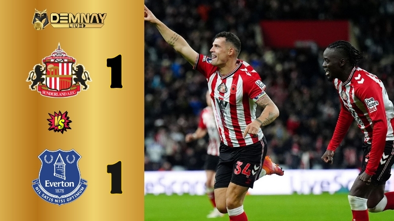 Sunderland thoát thua trên sân của Everton