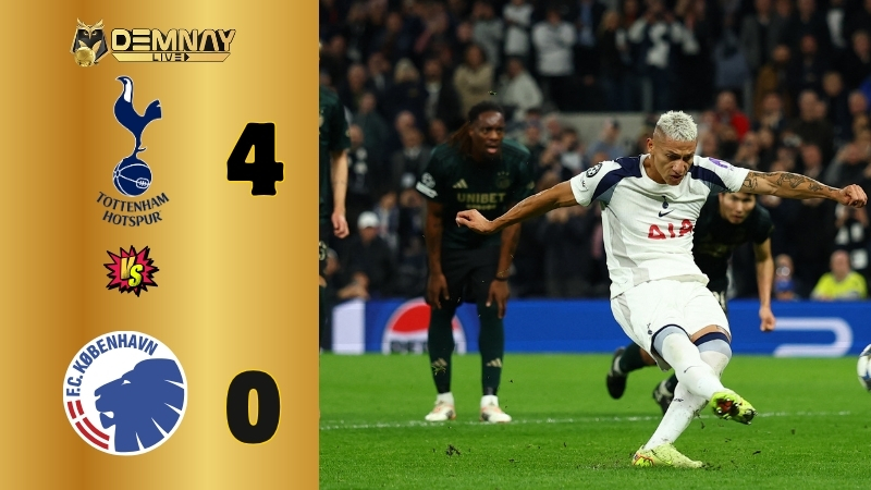 Tottenham chen chân vào nhóm dẫn đầu