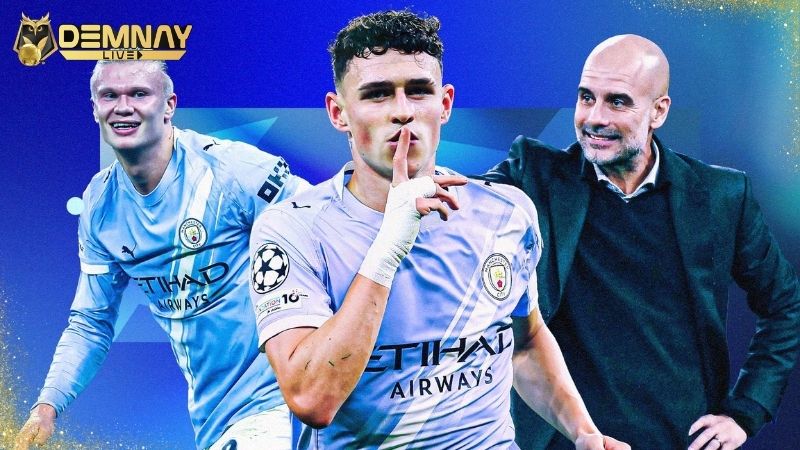 Man City vươn lên nhóm dẫn đầu tại Champions League