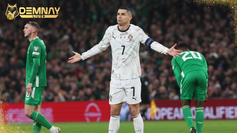 Bồ Đào Nha thảm bại trên sân CH Ireland