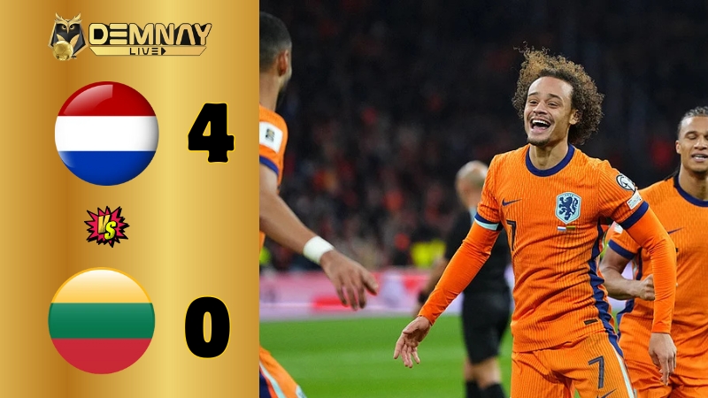 Hà Lan và Đức có chiến thắng tưng bừng