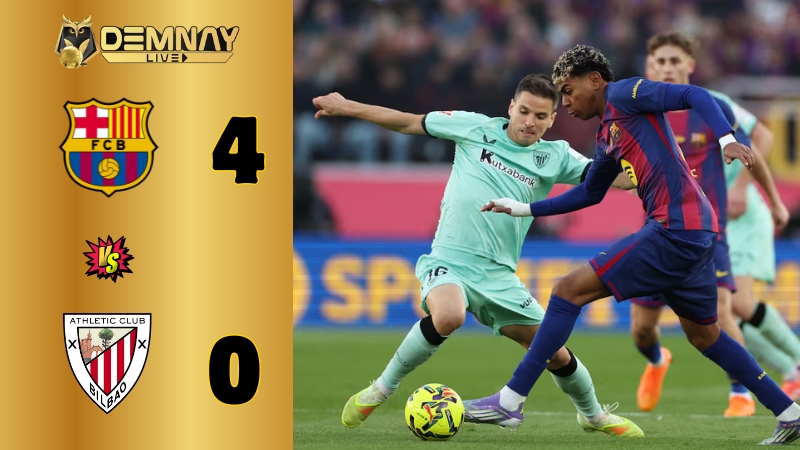 Barcelona nhấn chìm Bilbao