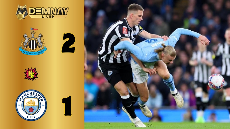 Man City gục ngã trên sân của Newcastle United