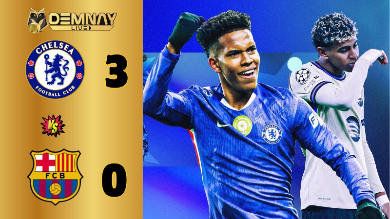 Barcelona thảm bại nặng nề trên sân Chelsea