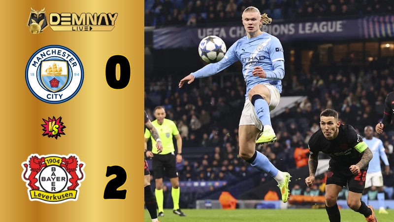 Man City thảm bại trước Leverkusen