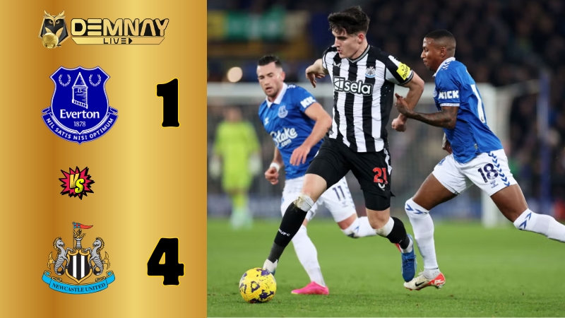 Nhấn chìm Everton, Newcastle United đang trở lại mạnh mẽ