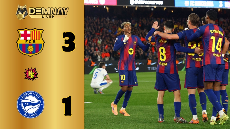 Barcelona đánh bại Alaves