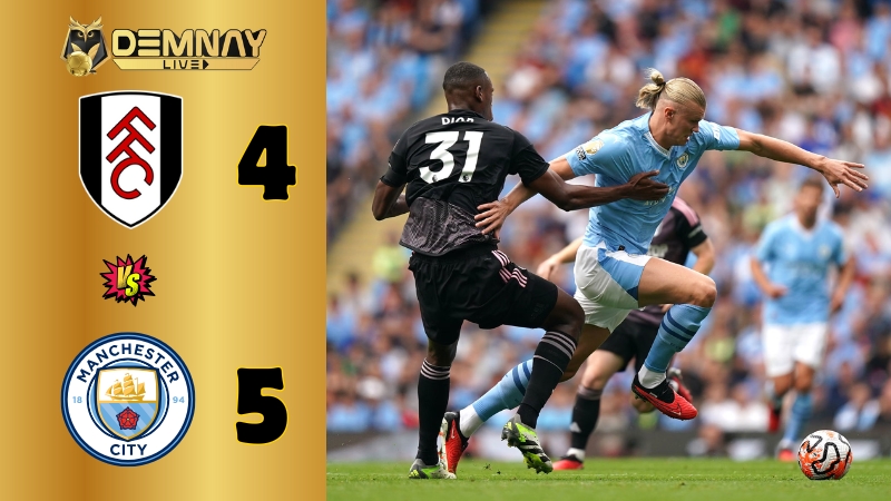 Man City may mắn có chiến thắng trên sân của Fulham