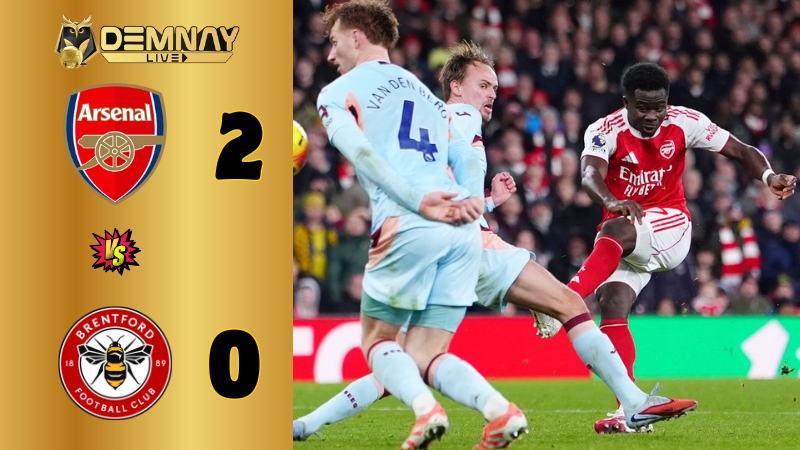 Arsenal xây chắc ngôi đầu Ngoại Hạng Anh