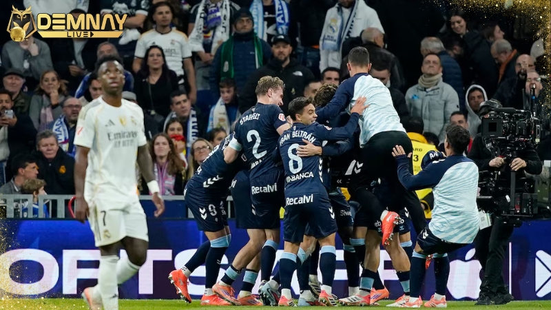 Real Madrid gục ngã tại Bernabeu trước Celta Vigo