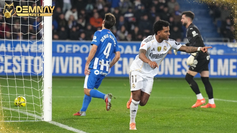 Rodrygo “cứu giá”, Real Madrid thắng Alaves