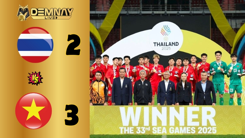 U22 Việt Nam vô địch Sea Games 33