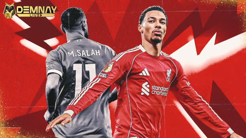 Hugo Ekitike đã sẵn sàng thay thế Salah