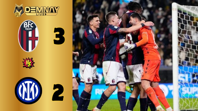 Bologna đánh bại Inter Milan