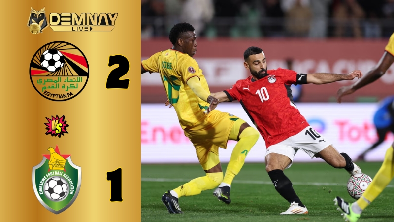 Ai Cập ngược dòng đánh bại Zimbabwe