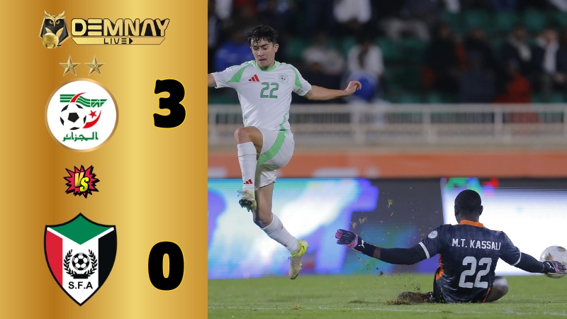 Algeria thắng dễ dàng Sudan