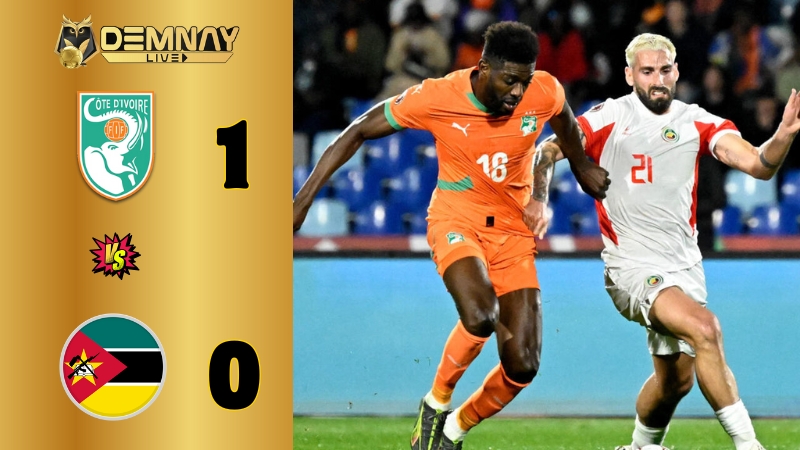 Bờ Biển Ngà đánh bại Mozambique