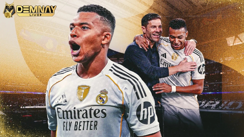 Kylian Mbappe bùng nổ dưới tay HLV Xabi Alonso