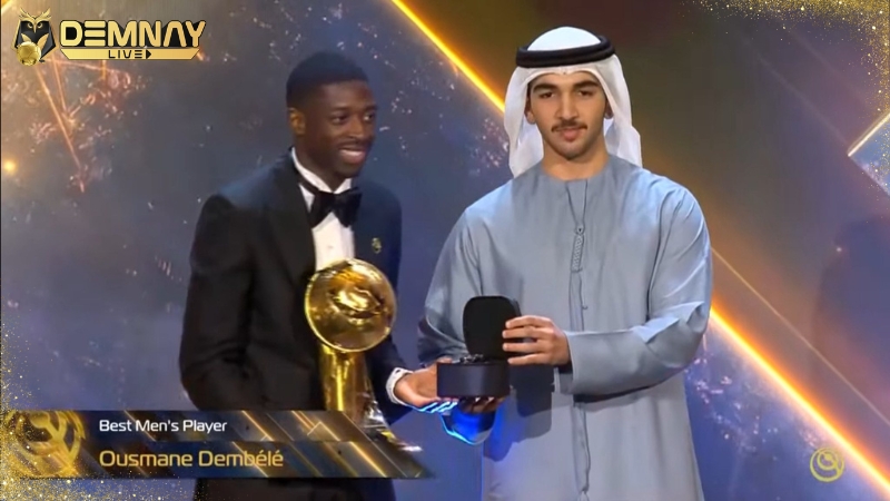Dembele giành Quả Bóng Vàng Dubai