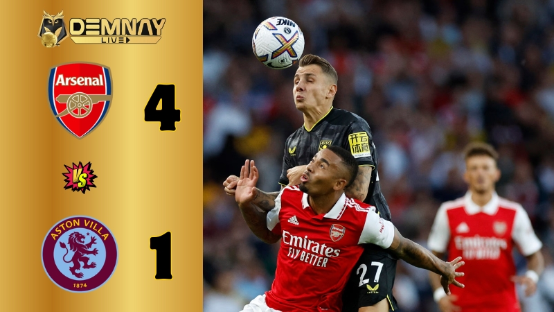 Arsenal xây chắc ngôi đầu Ngoại Hạng Anh