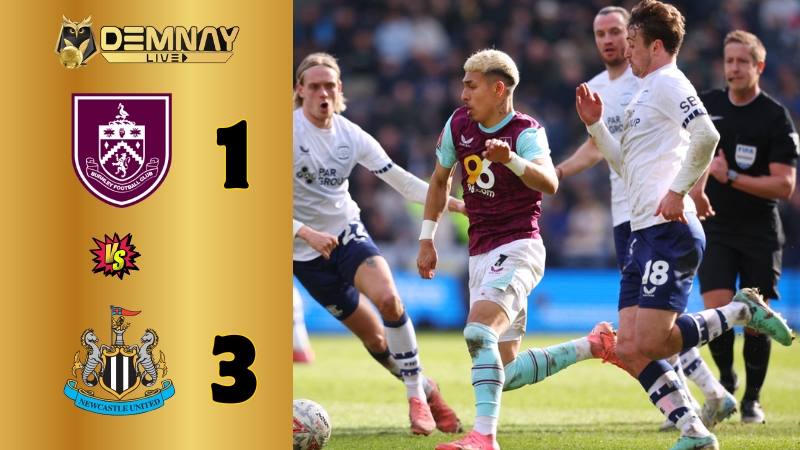 Newcastle United giành thắng lợi trên sân Burnley