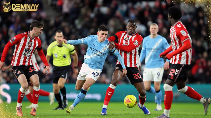 Man City bị cầm hòa trên sân của Sunderland