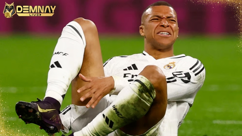 Mbappe chấn thương