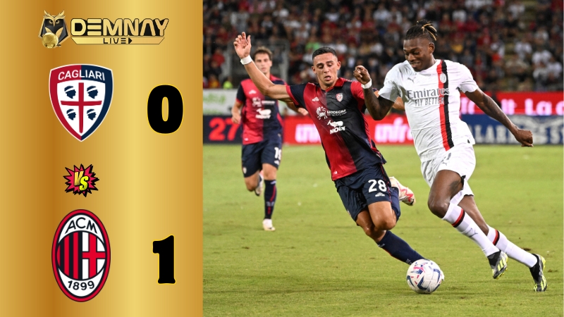 AC Milan tạm chiếm ngôi đầu Serie A