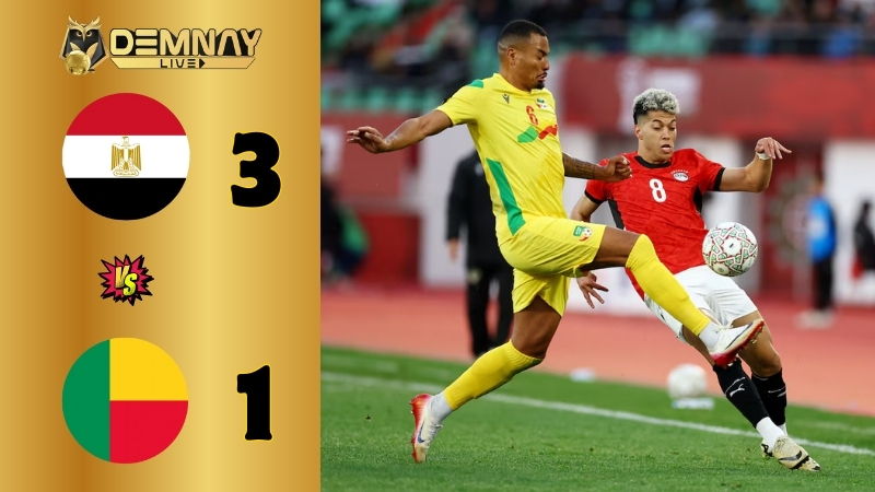 Ai Cập vượt qua Benin tại CAN