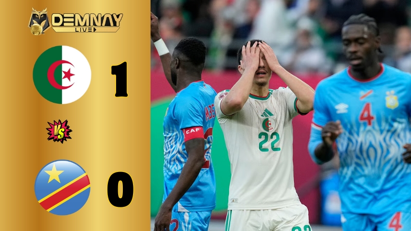Algeria vượt qua Congo