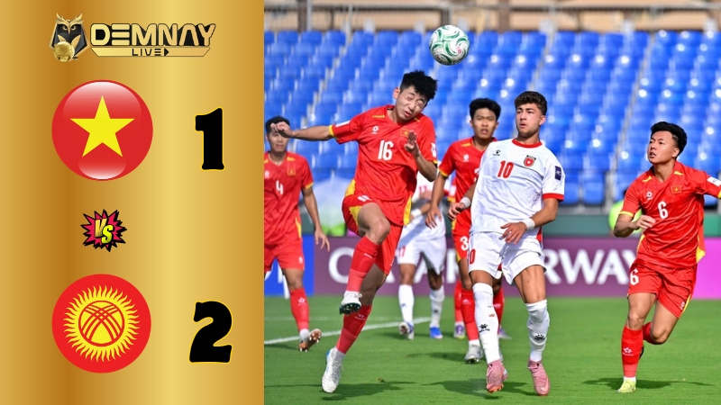 U23 Việt Nam tiếp tục đánh bại U23 Kyrgyzstan