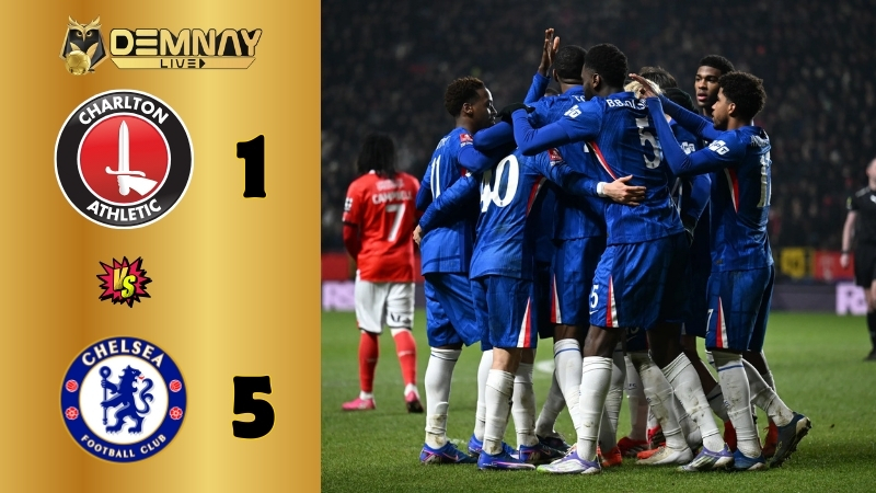 Đè bẹp Charlton Athletic, Chelsea có chiến thắng