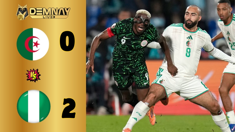 Osimhen rực sáng, Nigeria thắng dễ Algeria