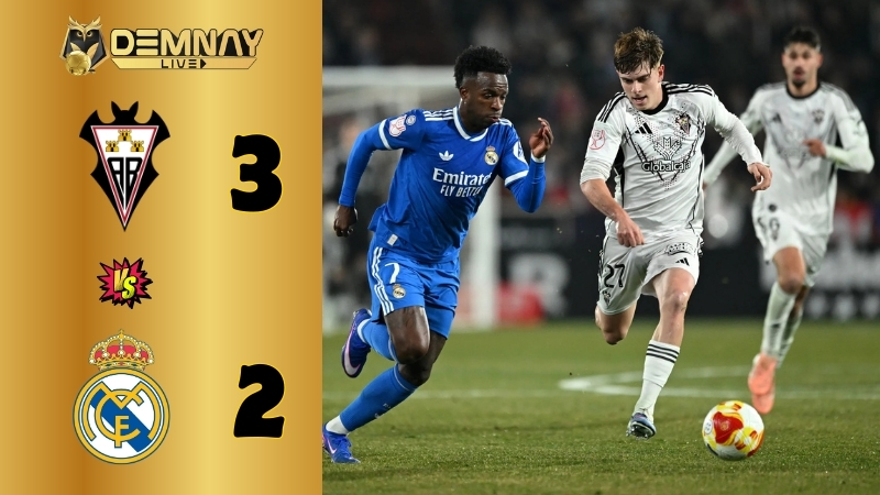 Real Madrid thua sốc trên sân Albacete